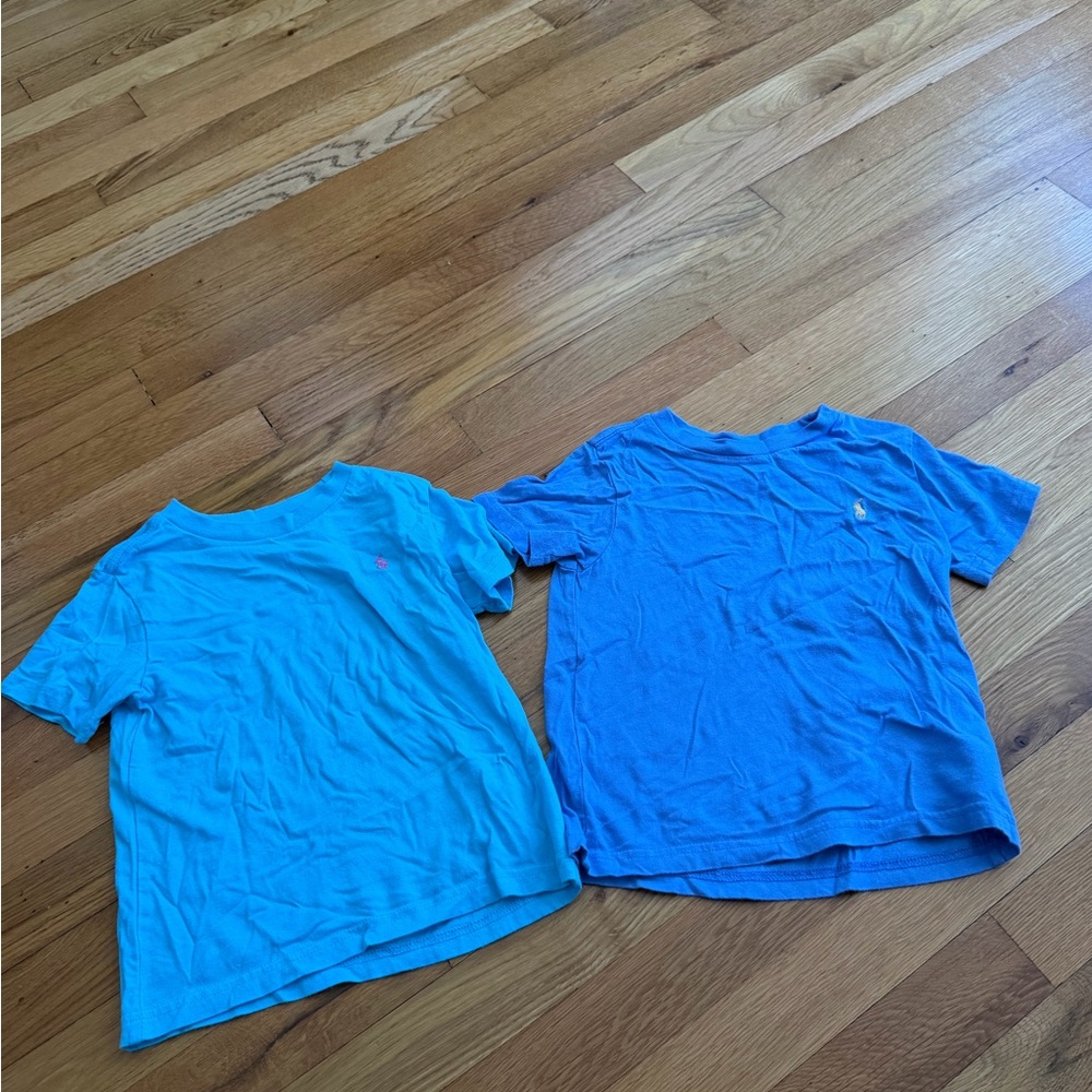 Ralph Lauren Blue and Light Blue T-Shirts